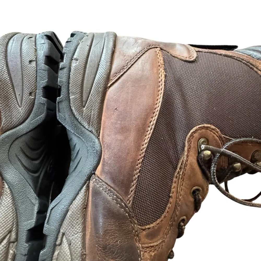 Men’s Rocky Size 10 400 Thinsulate Waterproof Brown Leather Boots
